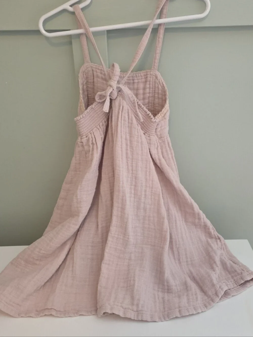 Jamie Kay 4 Or 4t Gauze Dress with Crochet Bodice